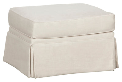 Savannah Skirted Ottoman - Al Rugaib Furniture