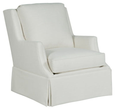 Savannah Skirted Swivel Chair - Al Rugaib Furniture