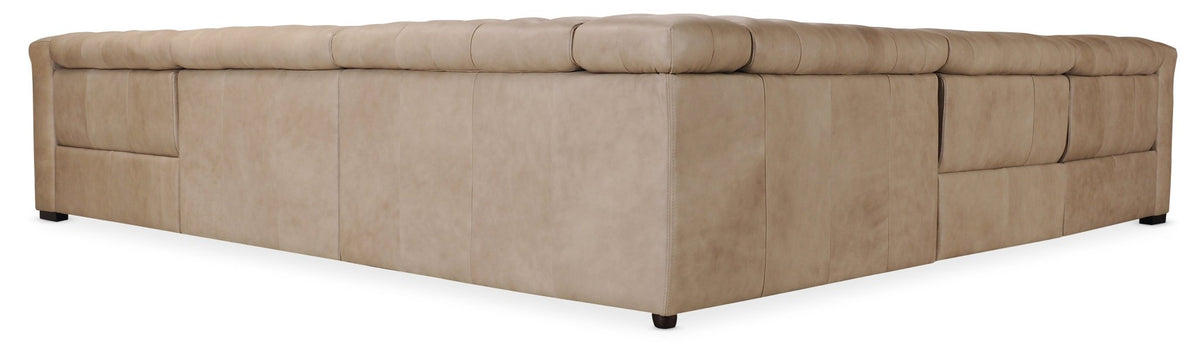 Savion Grandier 5-Piece Sectional with Power Recline & Power Headrest Recliners| Hooker
