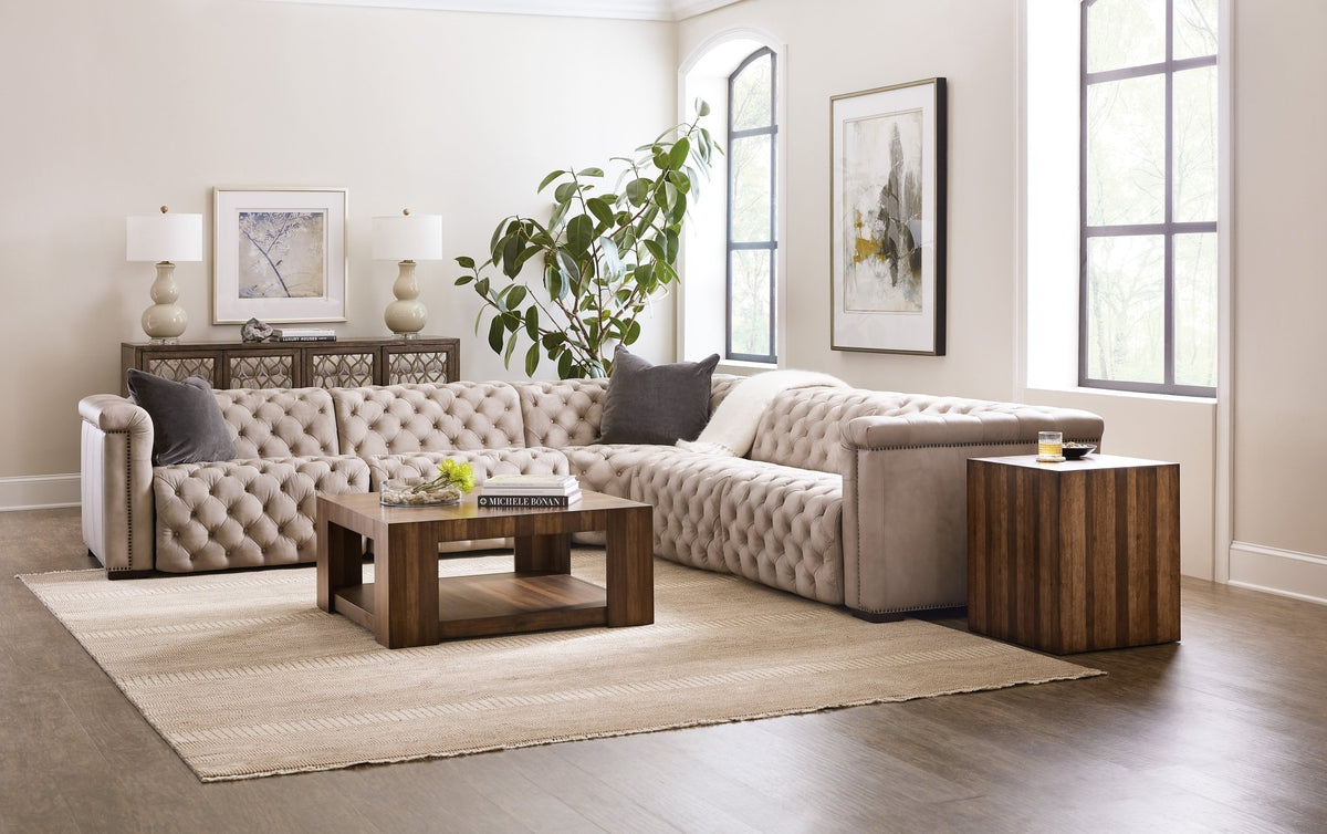 Savion Grandier 5-Piece Sectional with Power Recline & Power Headrest Recliners| Hooker