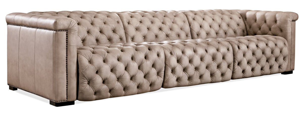 Savion Grandier Power Recliner Sofa with Power Headrest Sofas & Loveseats| Hooker