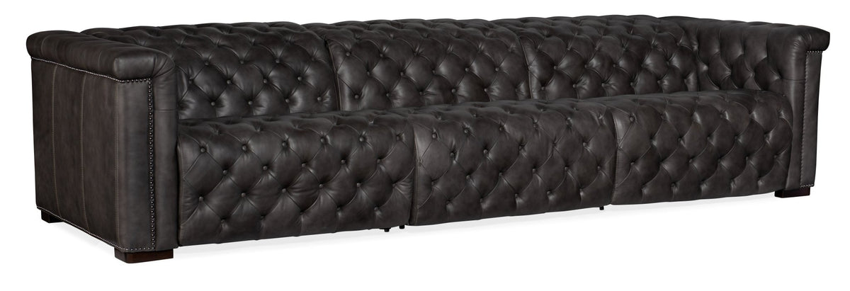 Savion Grandier Power Recliner Sofa with Power Headrest Sofas & Loveseats| Hooker