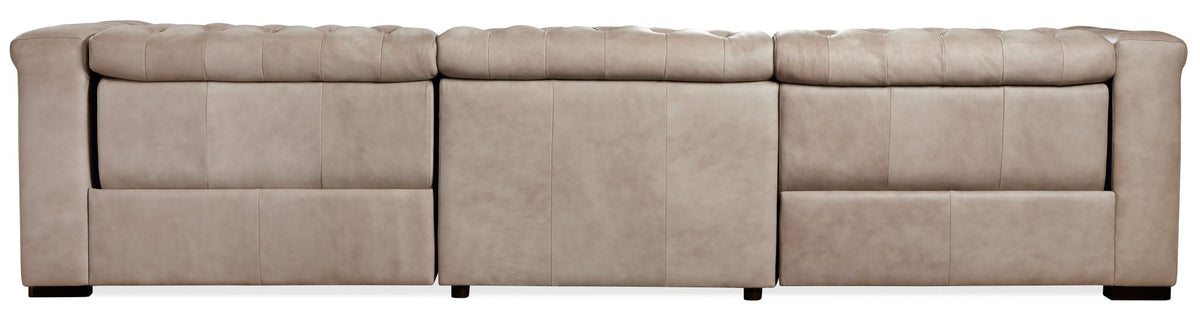 Savion Grandier Power Recliner Sofa with Power Headrest Sofas & Loveseats| Hooker