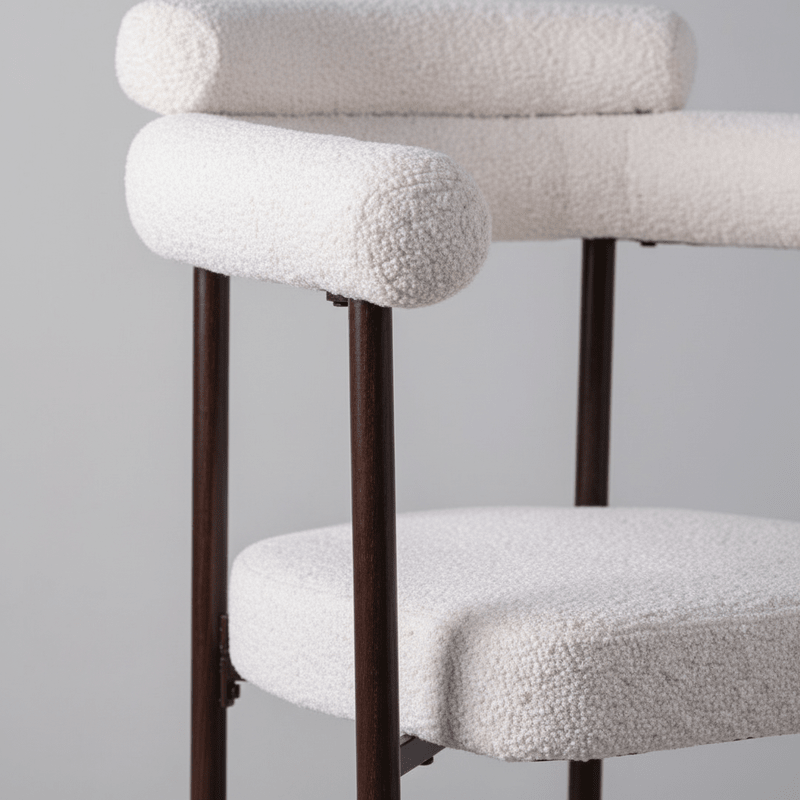 Savor Dining chair – bouclé with curved back Dining Chair| Otath
