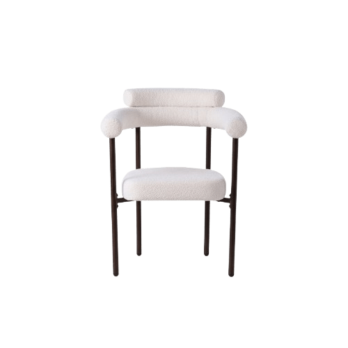 Savor Dining chair – bouclé with curved back Dining Chair| Otath