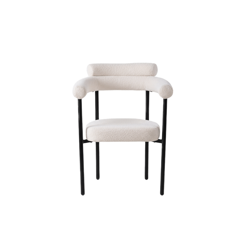 Savor Dining chair – bouclé with curved back Dining Chair| Otath