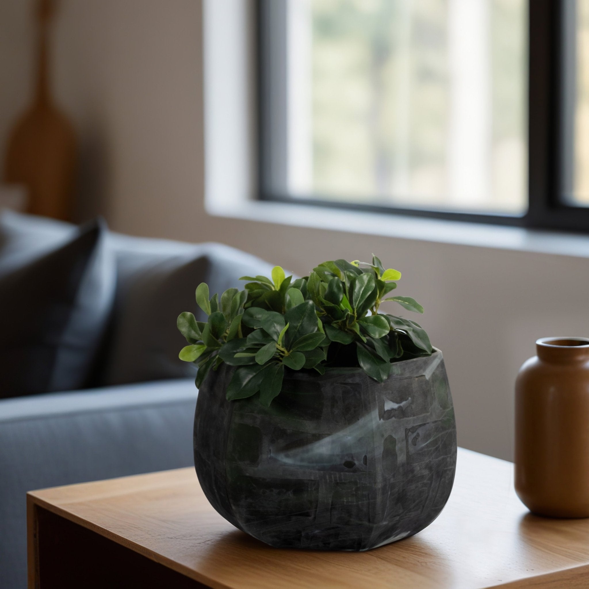 SAVU GREEN GLASS VASE Vases and Jars| Sagebrook Home