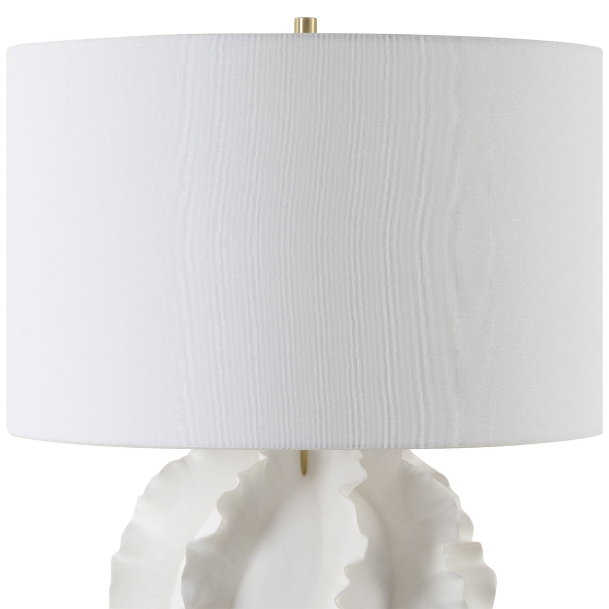 Saylor White Table Lamp Table Lamps| Uttermost