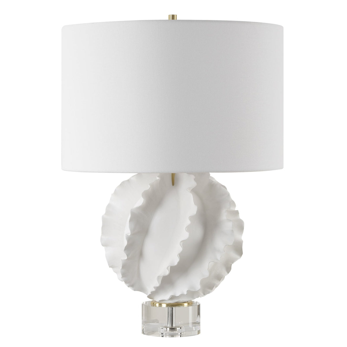 Saylor White Table Lamp Table Lamps| Uttermost