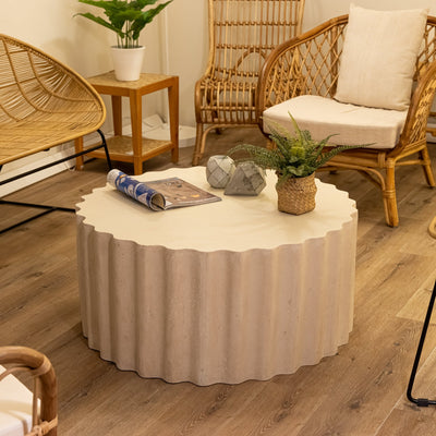 SCALLOP COFFEE TABLES - Al Rugaib Furniture