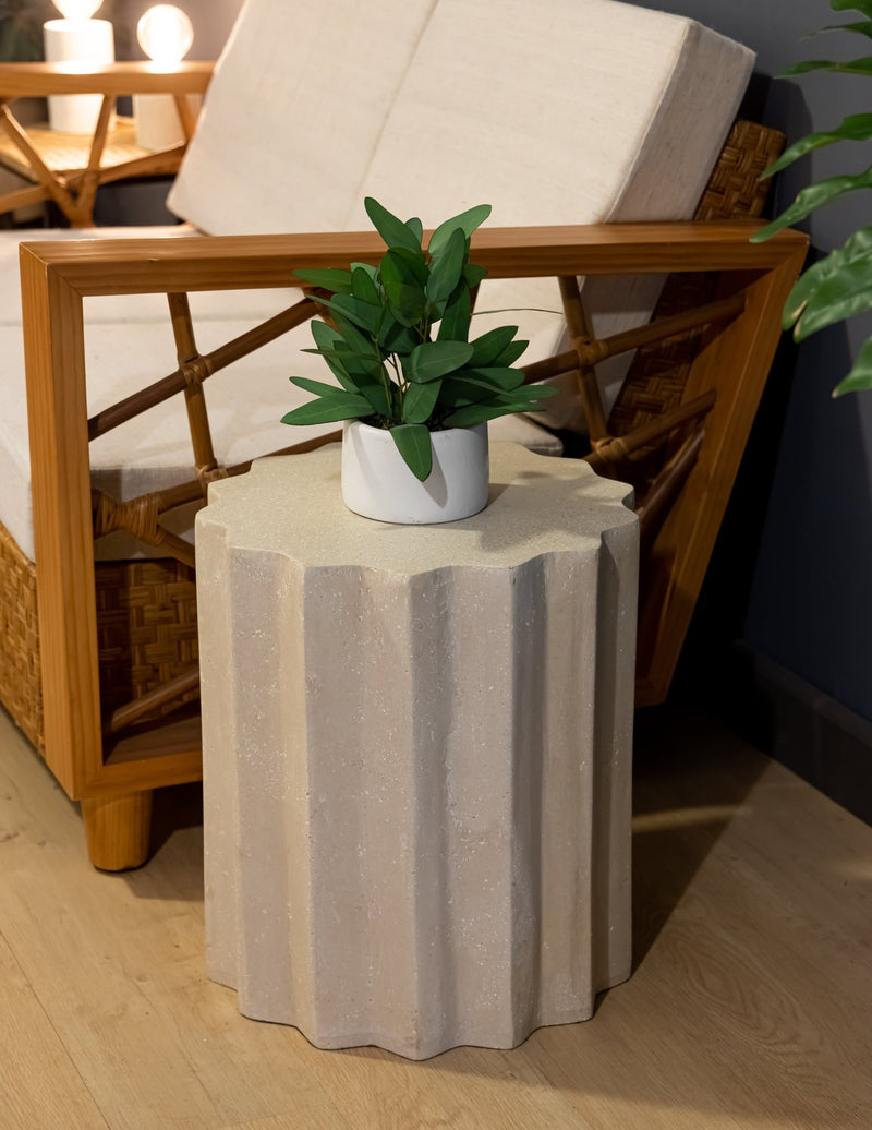 SCALLOP END TABLES - Al Rugaib Furniture