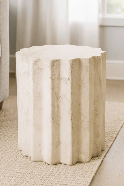 SCALLOP END TABLES - Al Rugaib Furniture