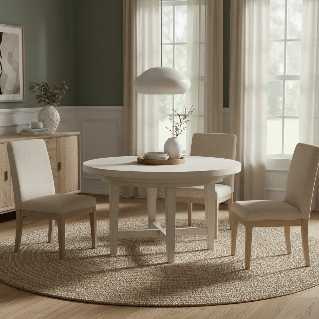 Scavino Round Dining Table Dining Tables| Universal