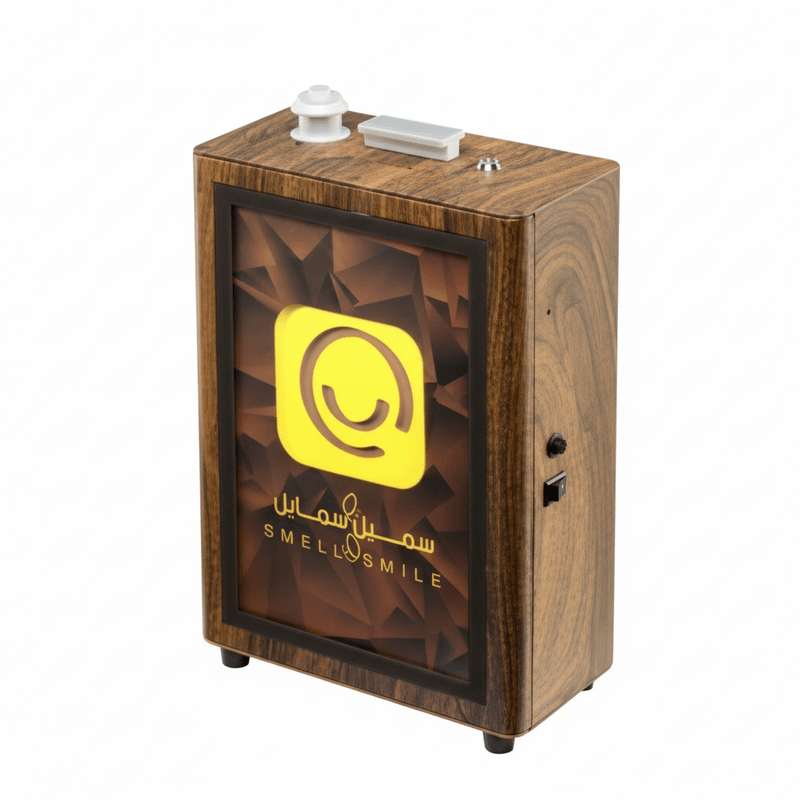 scent delivery AC 100 with Bluetooth Brown woody color Diffusers| Smell & Smile