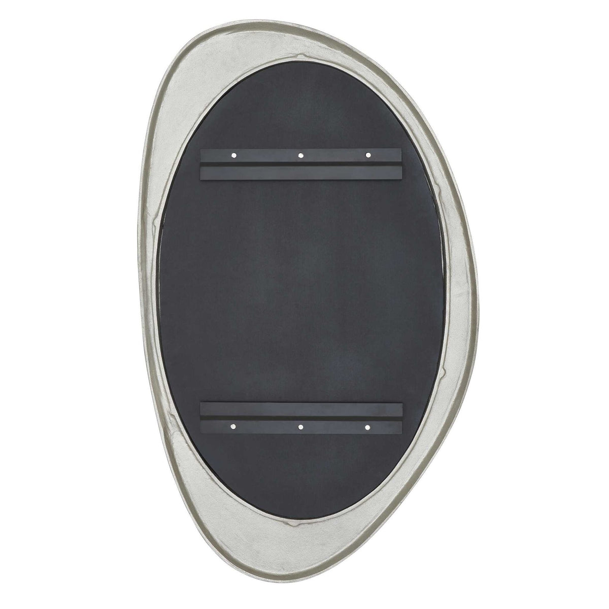 Schiller Oval Antique Nickel Mirror Mirrors| Uttermost
