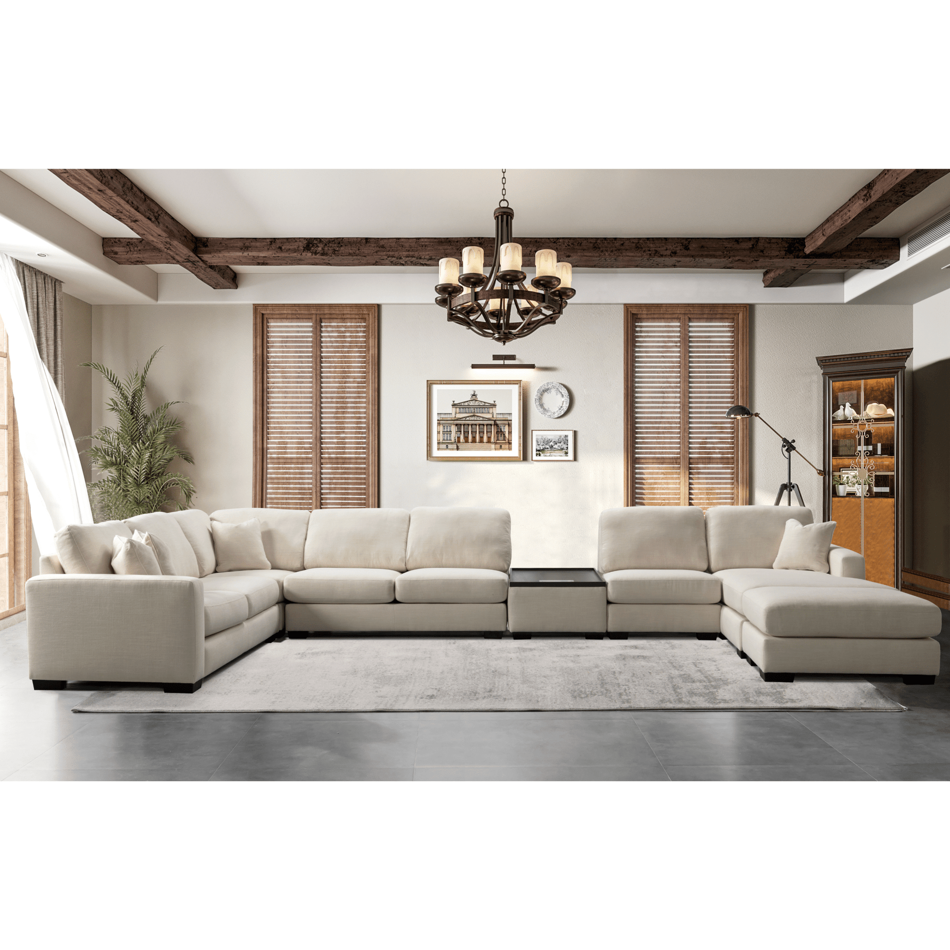 Scott Armless Chair Sectionals| Roots Furniture