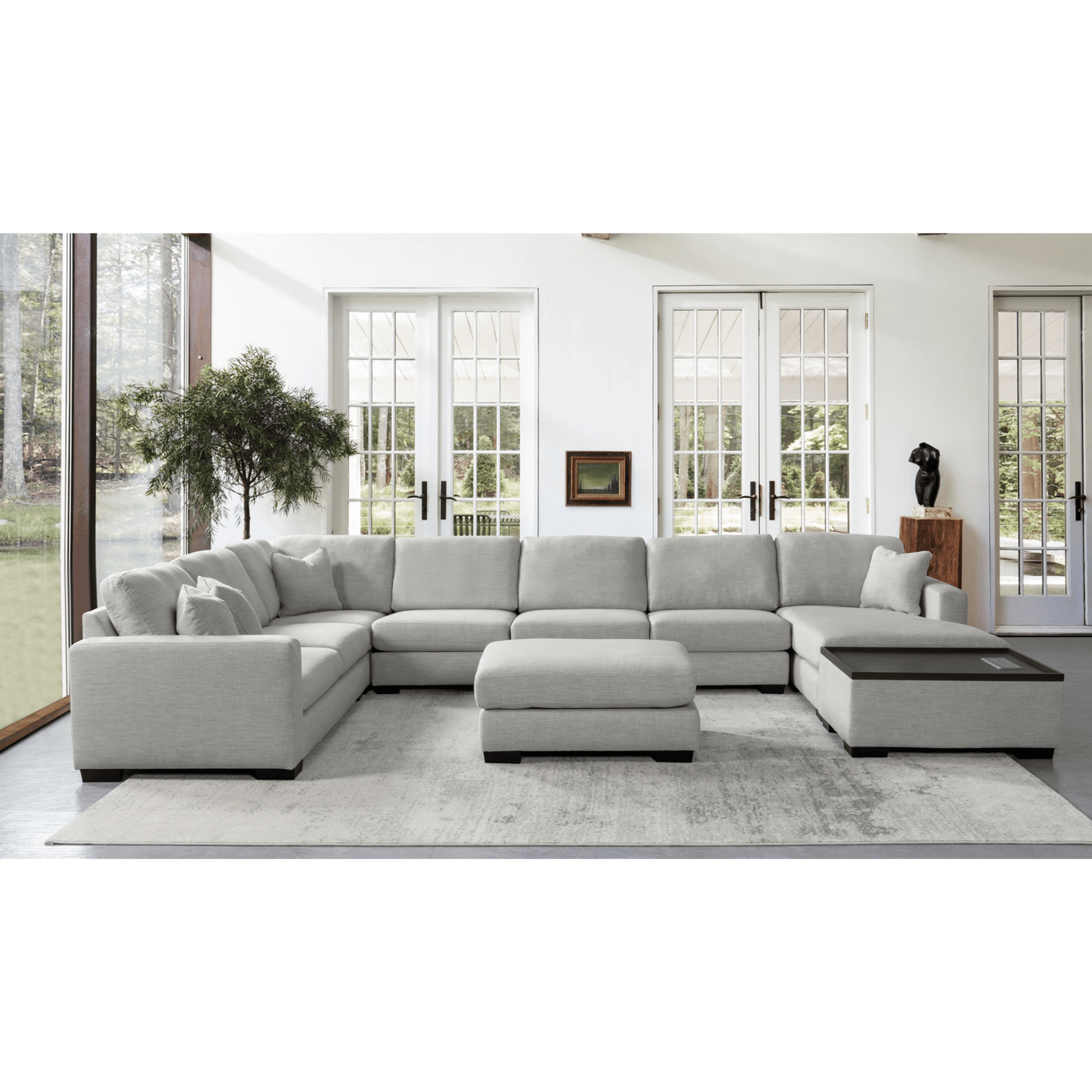 Scott Armless Chair Sectionals| Roots Furniture