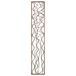 Scribble Aged Gold Wall Panel - Al Rugaib Furniture
