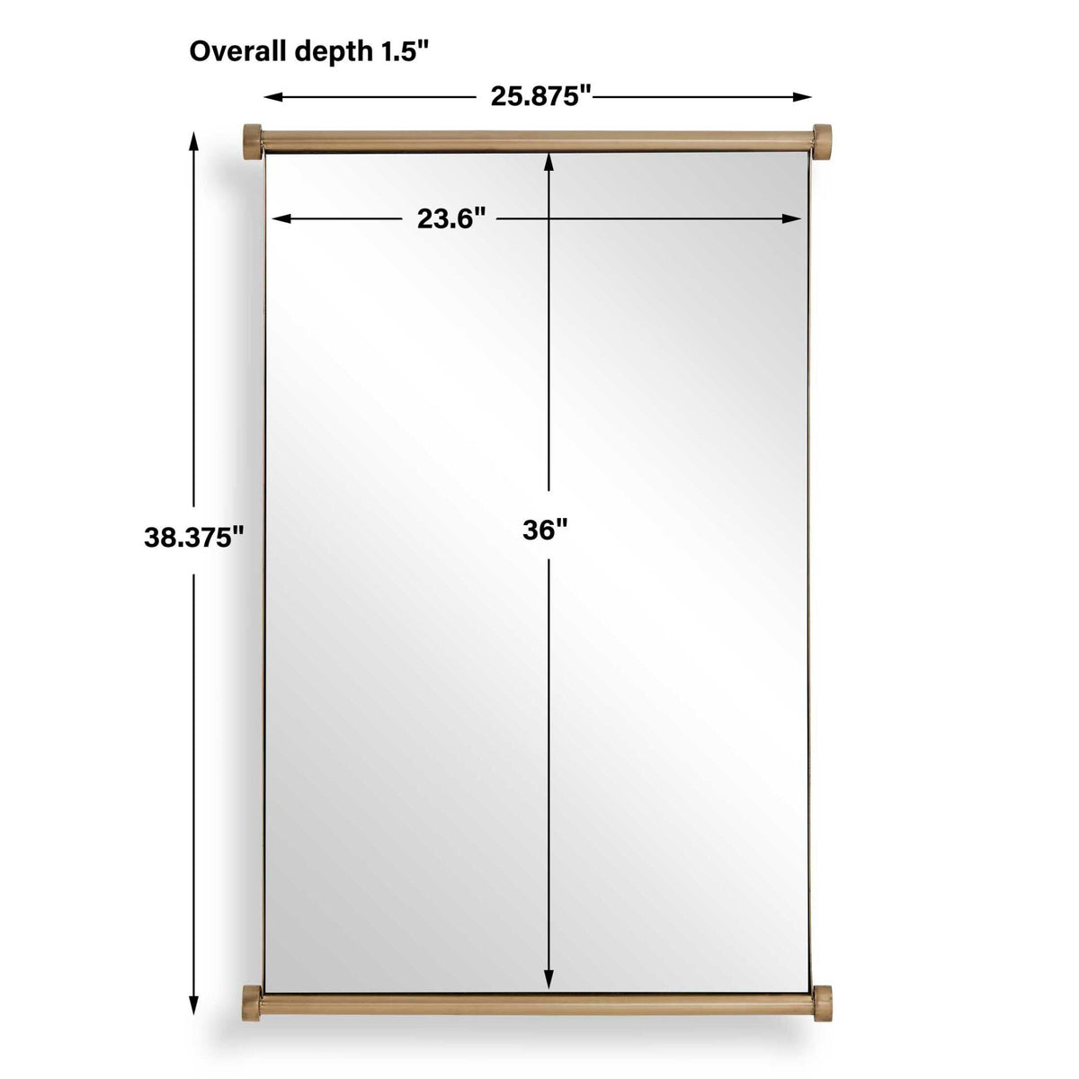 Scroll Rectangular Mirror Mirrors| Uttermost