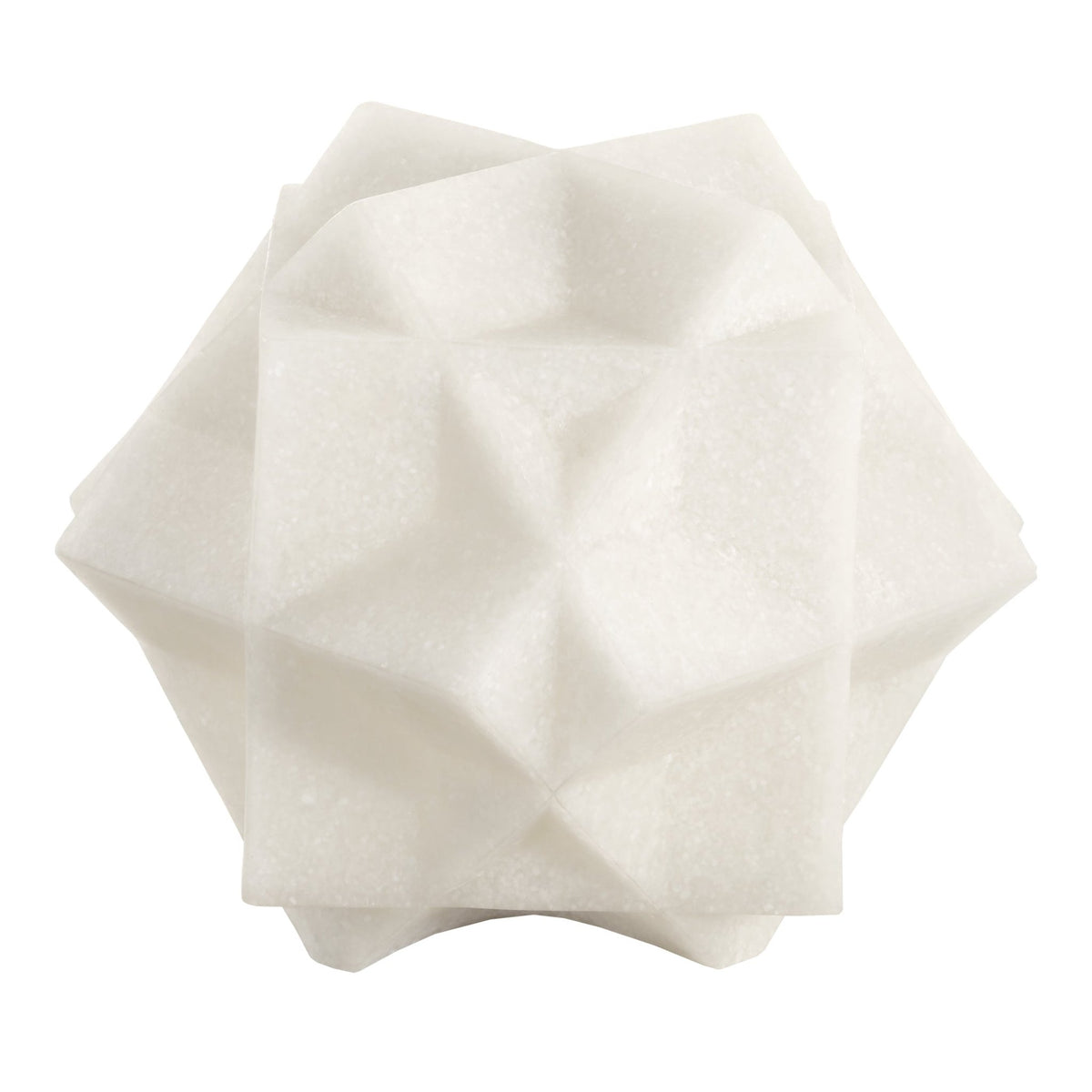Sculpture white rice stone Table Decors| Uttermost