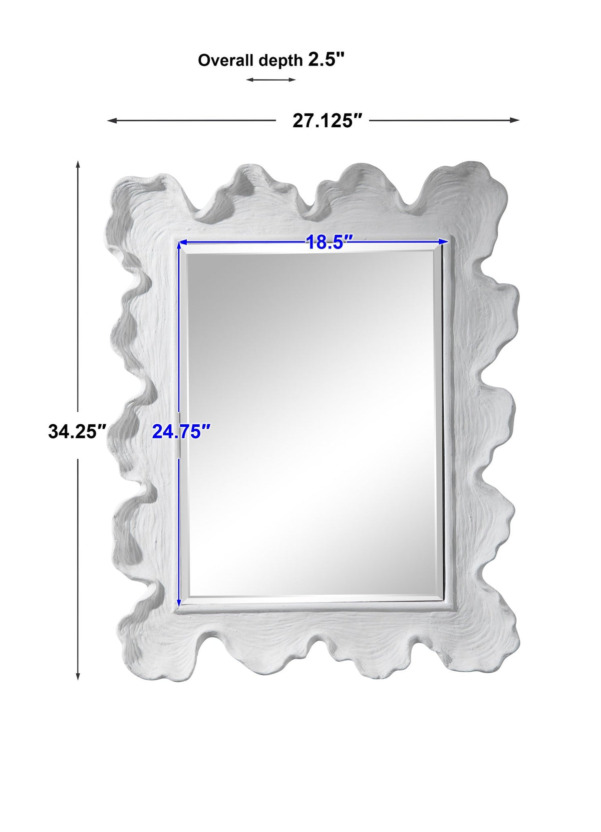 Sea Coral Mirror Mirrors| Uttermost
