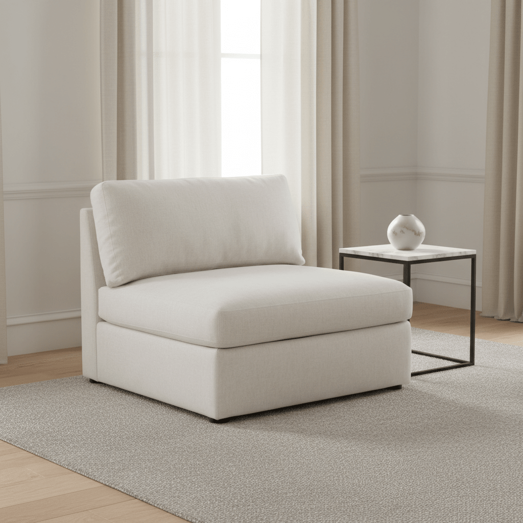 Sebastian Armless Chair Chairs| Fairfield Chair