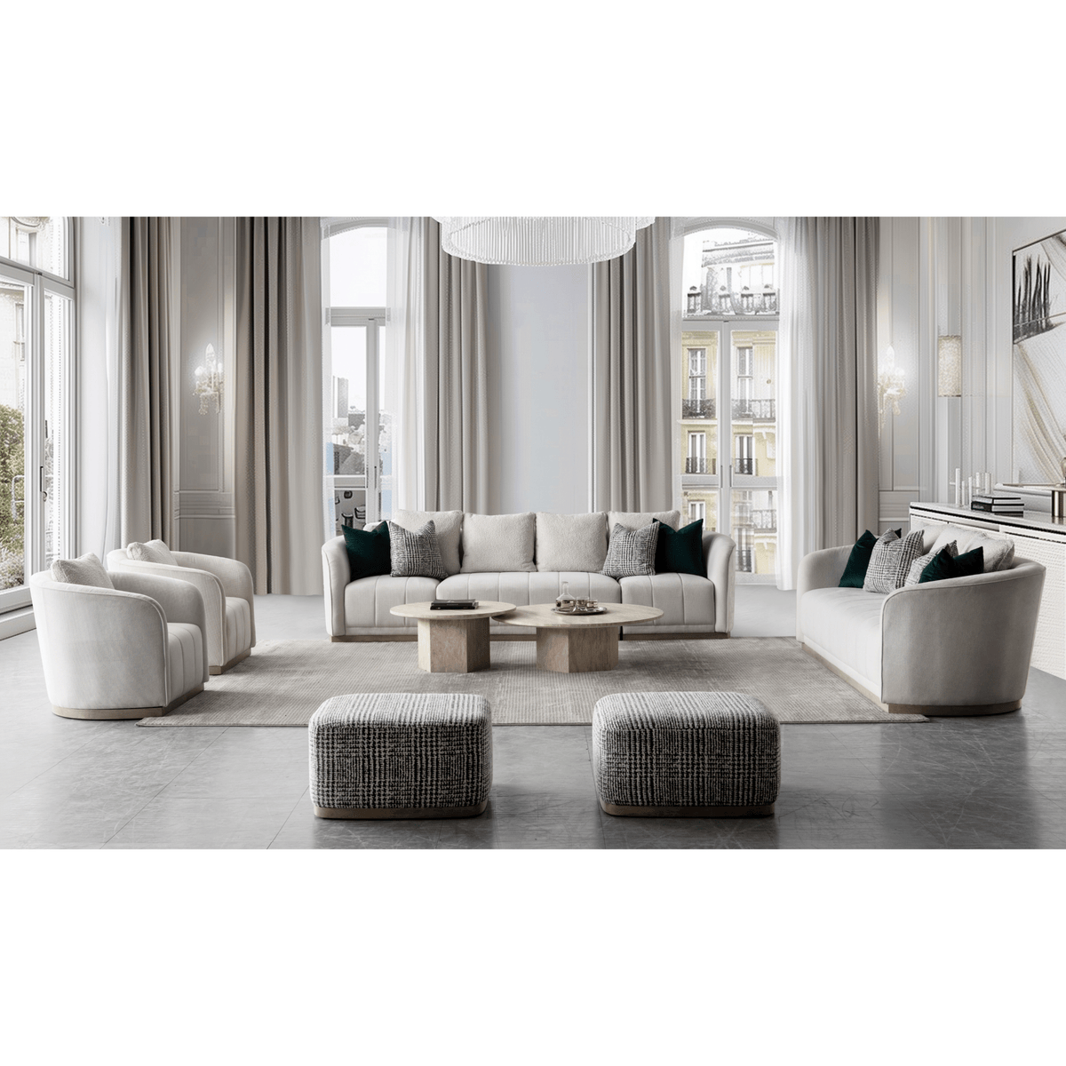 Sebastian Beige Chair Chairs| Roots Furniture
