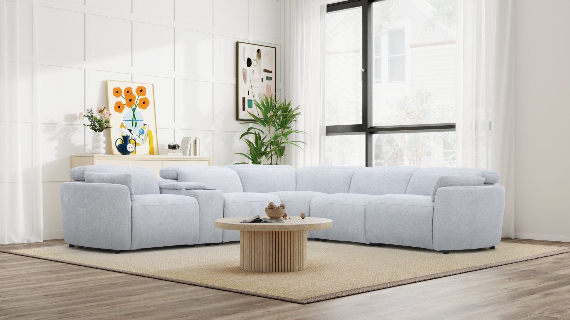 Seequence Gray Motion Set Living Room Sets| Roots Furniture