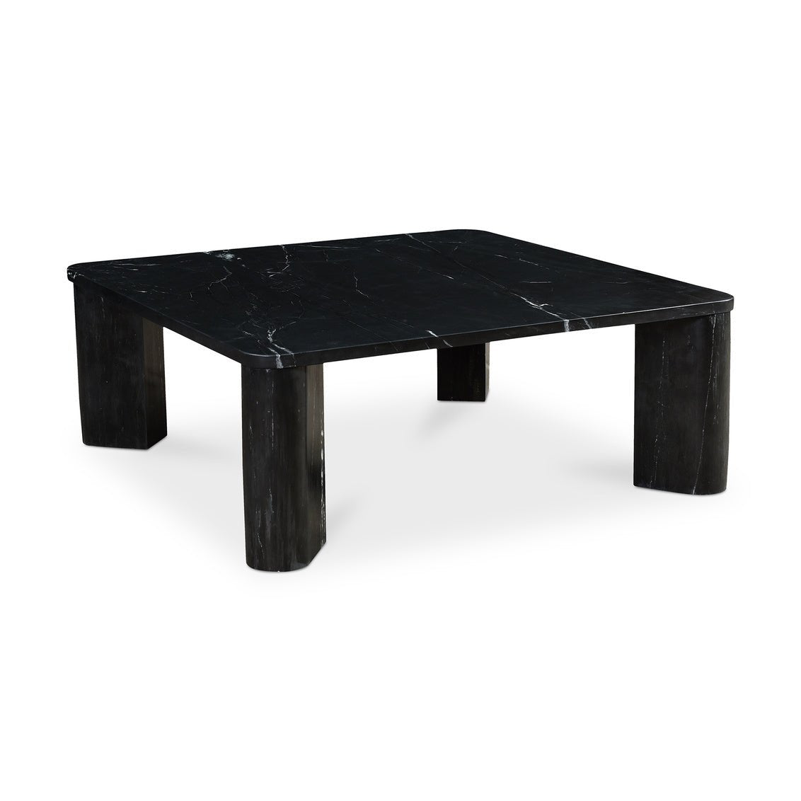Segment Coffee Table Jetty Black Matrix Coffee Tables| Moe's Home