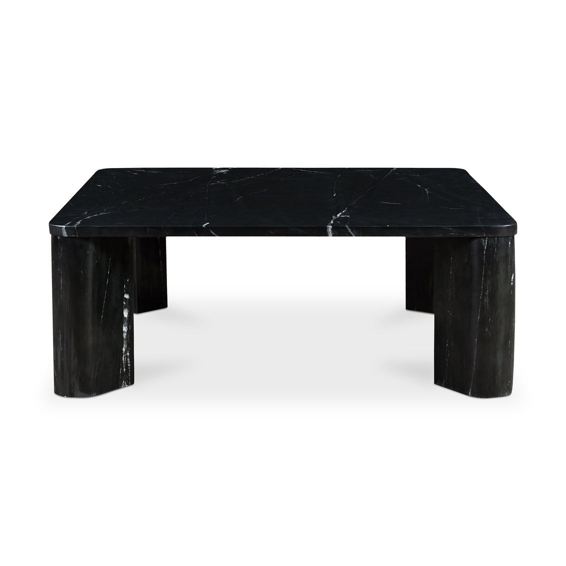 Segment Coffee Table Jetty Black Matrix Coffee Tables| Moe's Home