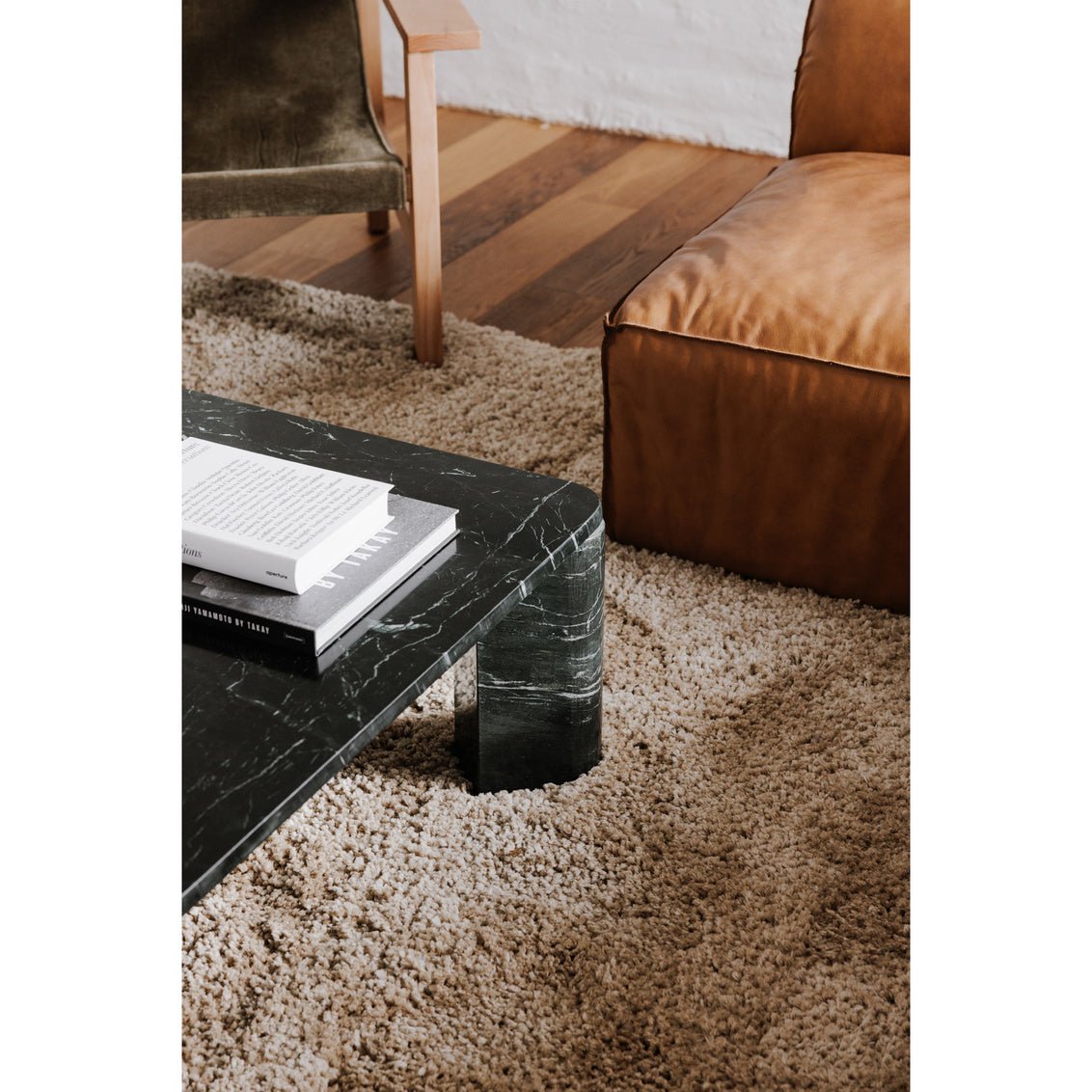 Segment Coffee Table Jetty Black Matrix Coffee Tables| Moe's Home