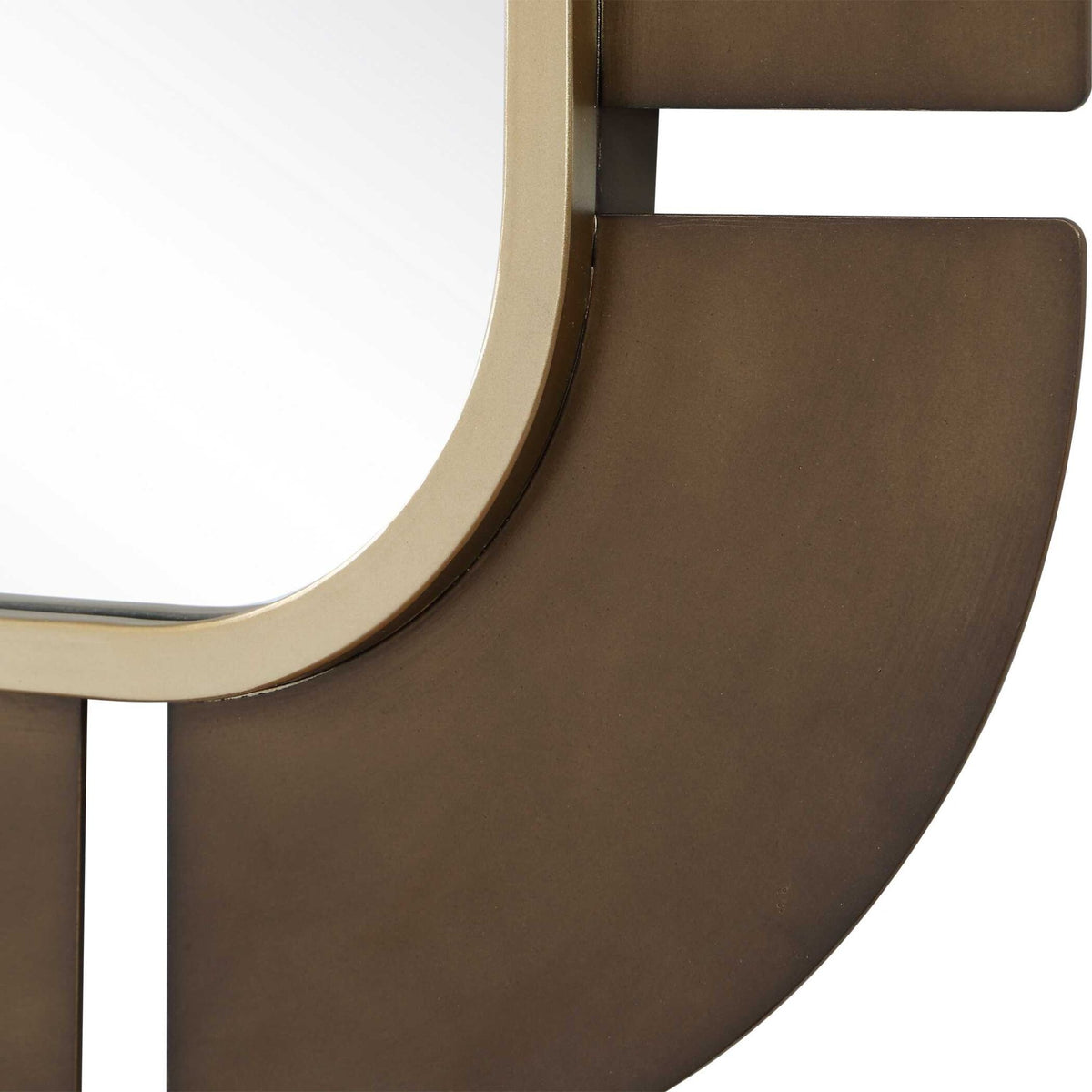 Segment Dark Bronze Mirror Mirrors| Uttermost