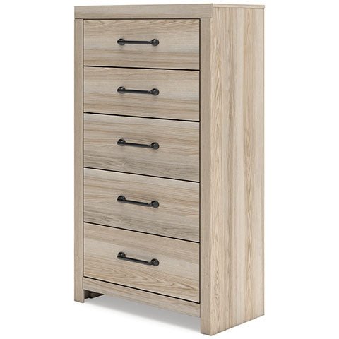 Senbry Five Drawer Chest Cabinets & Chests| Ashley Homestore