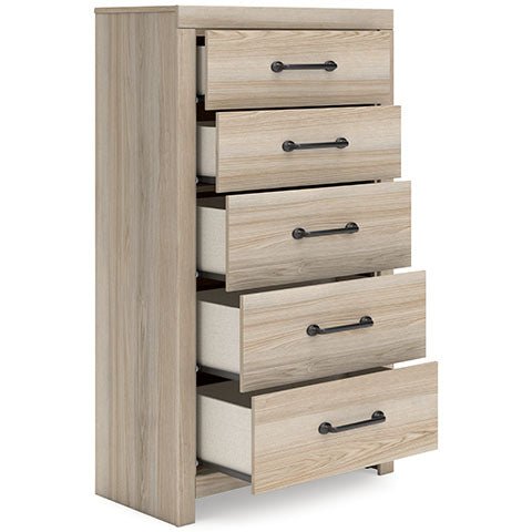 Senbry Five Drawer Chest Cabinets & Chests| Ashley Homestore
