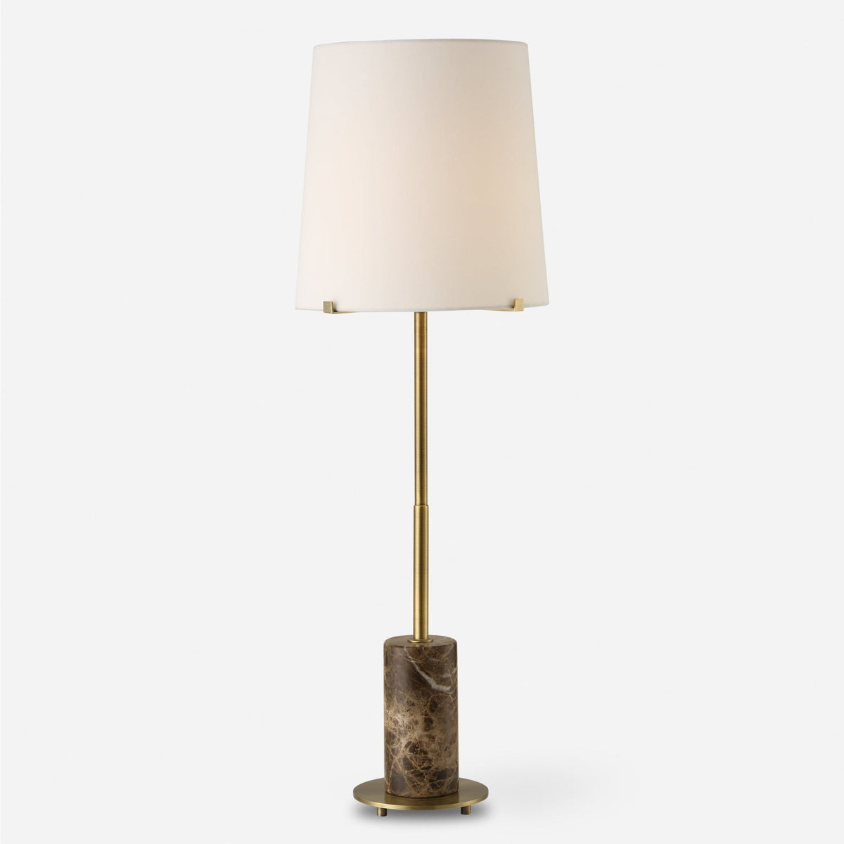 Sepia Brown Marble Buffet Lamp Floor lamps| Uttermost