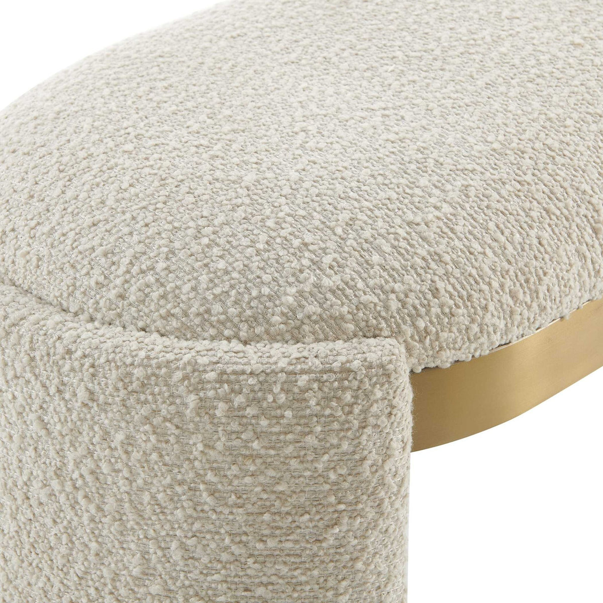 Serena Bone White Bench Benches| Uttermost