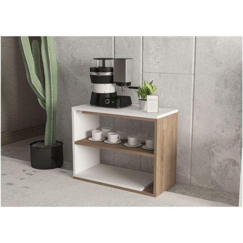 Serene Beige Coffee Corner - 85x80x30 cm - By Alhome Living Room Storage| Alhome