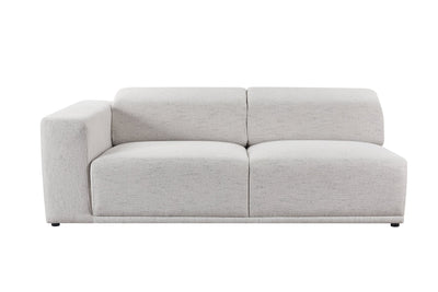 Serene light gray LAF 2 Seater (208CM) - Al Rugaib Furniture