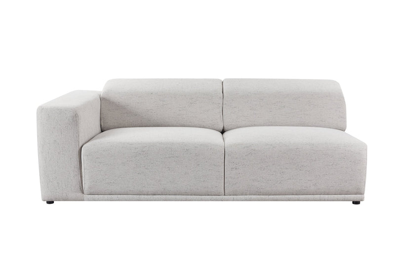 Serene light gray LAF 2 Seater (208CM) - Al Rugaib Furniture