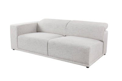 Serene light gray LAF 2 Seater (208CM) - Al Rugaib Furniture