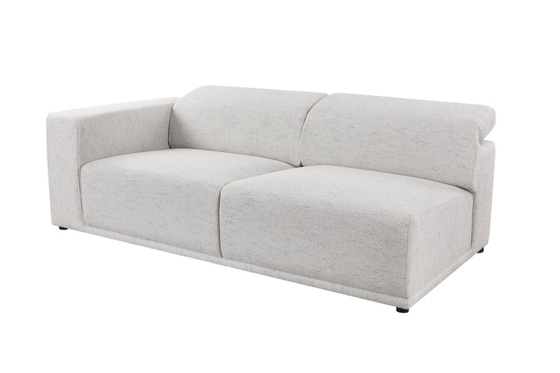 Serene light gray LAF 2 Seater (208CM) - Al Rugaib Furniture