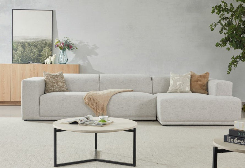 Serene light gray Set RAF - Al Rugaib Furniture