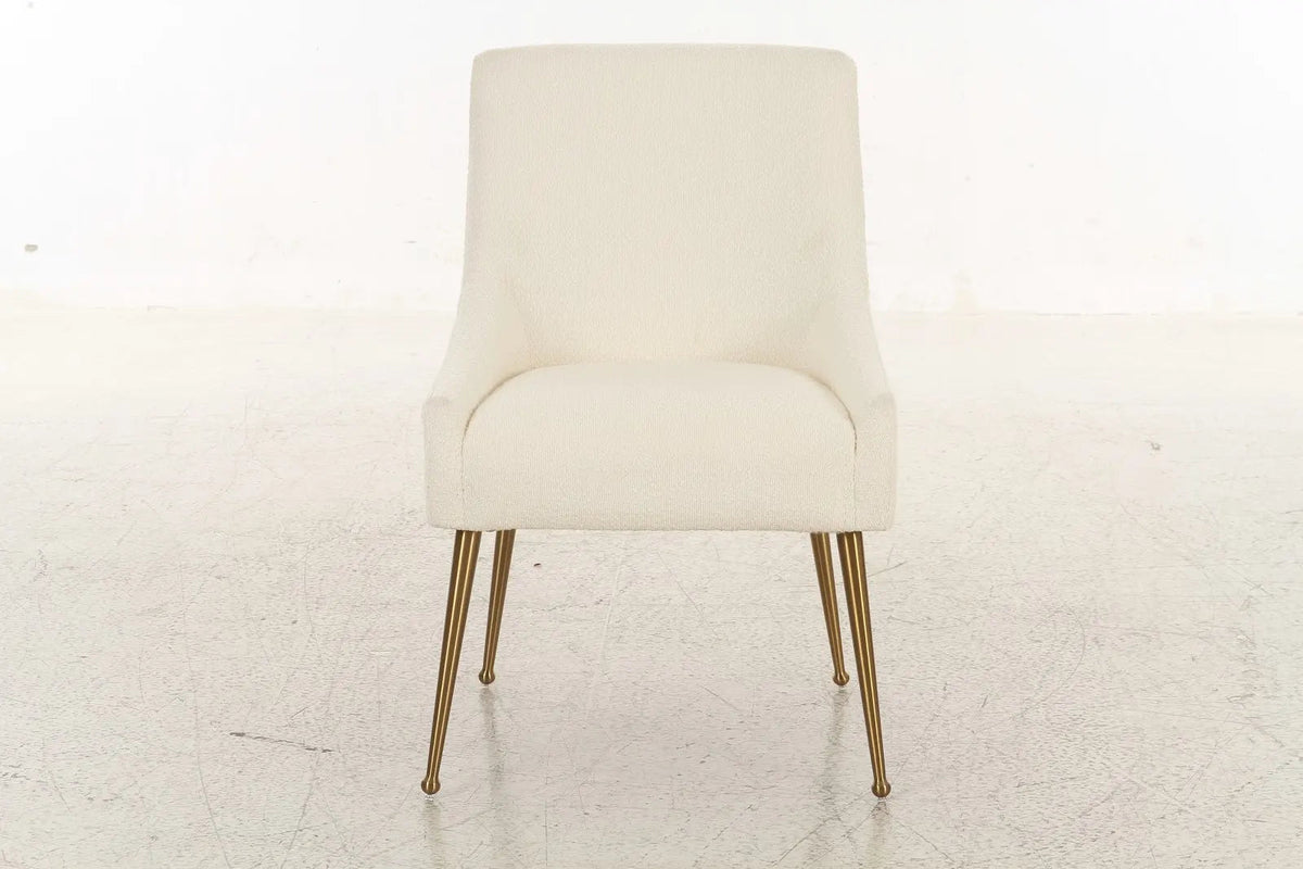 Serenity Cream Boucle Side Chair Dining Chairs| Roots Furniture