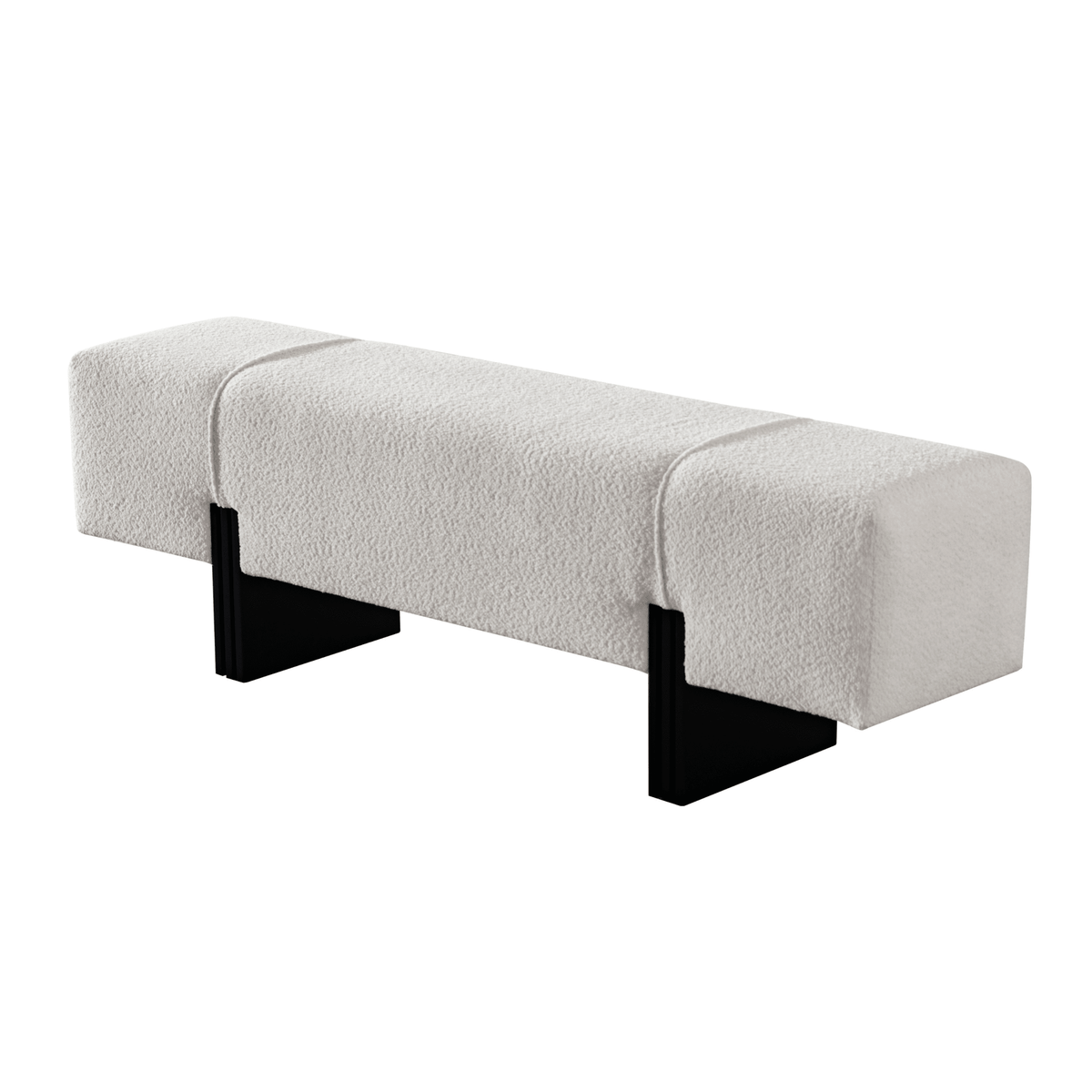 Serenity Ivory Bench x W161 Benches| Roots Furniture