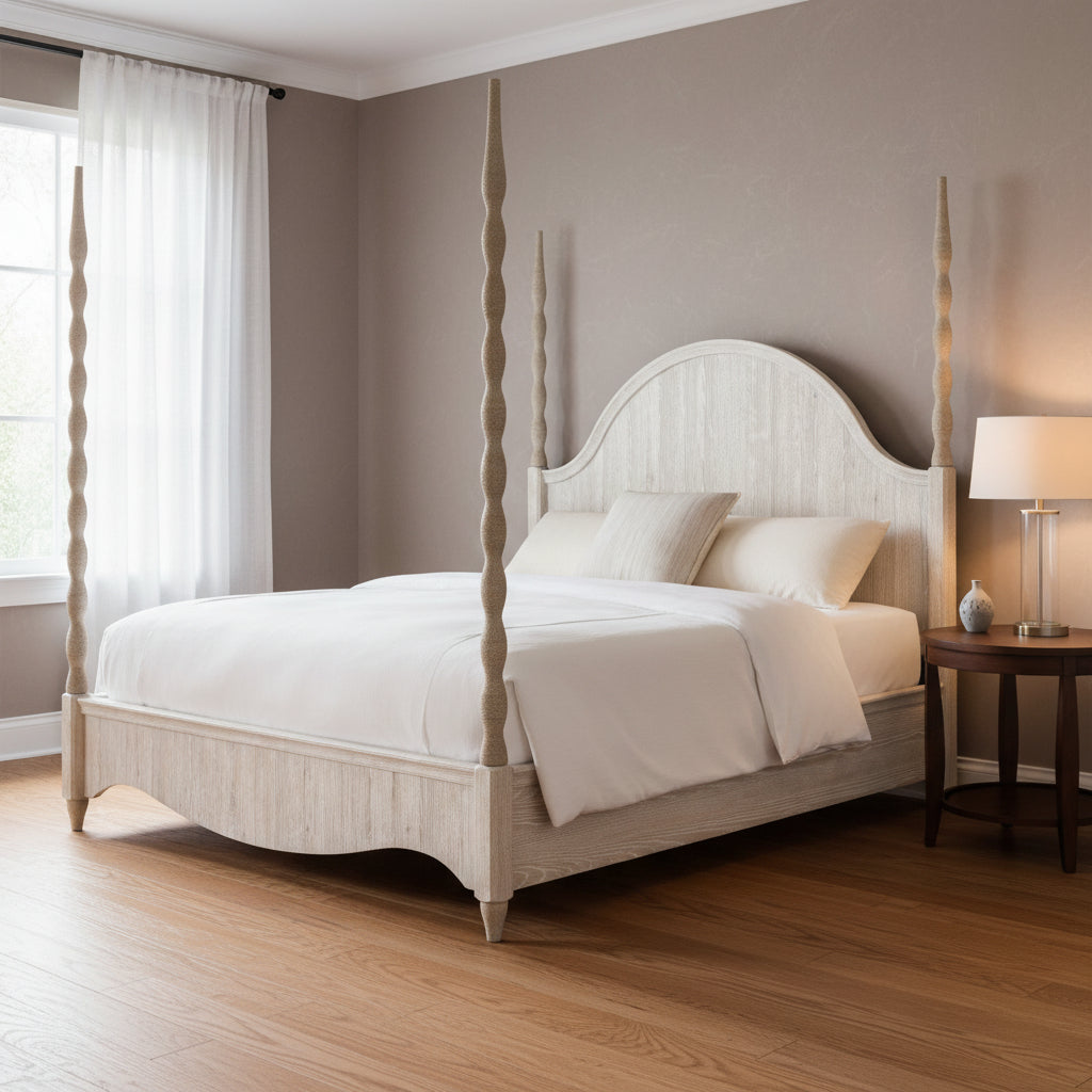 Serenity Jetty Cal King Poster Bed Beds| Hooker