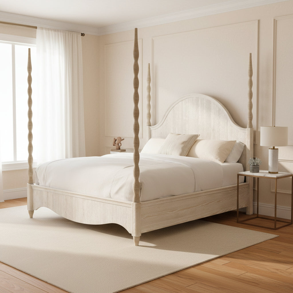 Serenity Jetty King Poster Bed Beds| Hooker