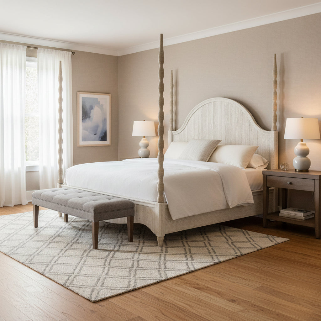 Serenity Jetty Queen Poster Bed Beds| Hooker