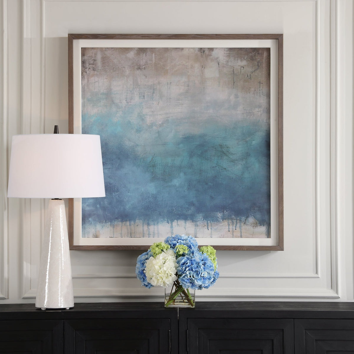 Serenity Paused Framed Abstract Print Paintings & Pictures| Uttermost