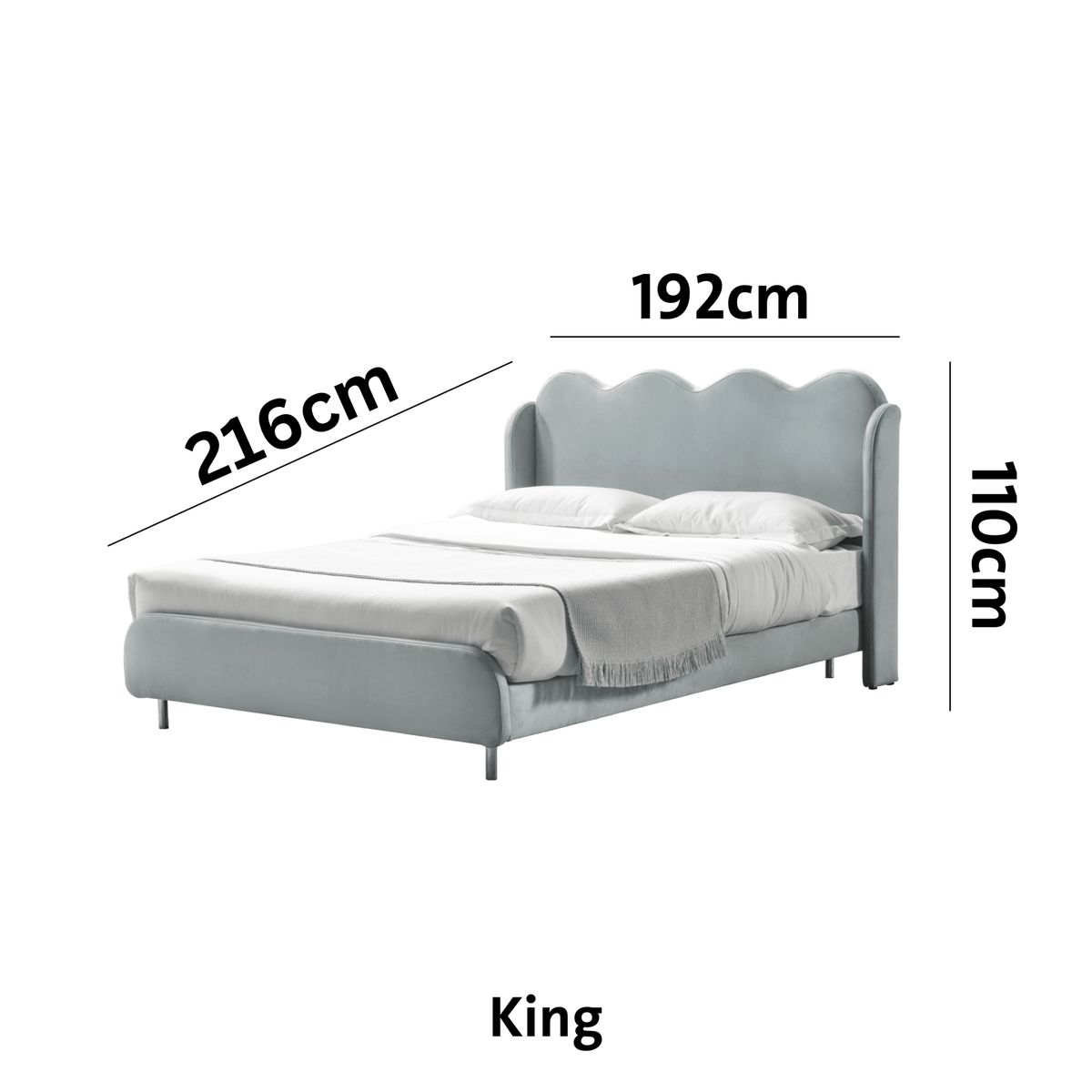 Serenity Slumber Grey (King/Queen) - Queen