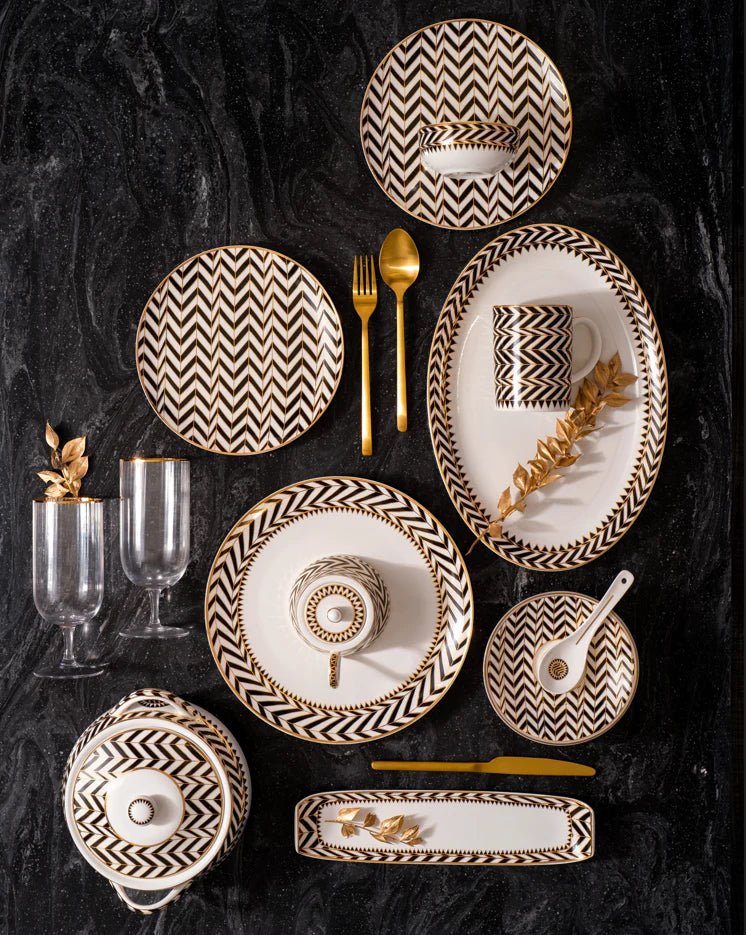 Set of 21 Pieces - Dinner Set Kitchen Accessories| Roots Furniture